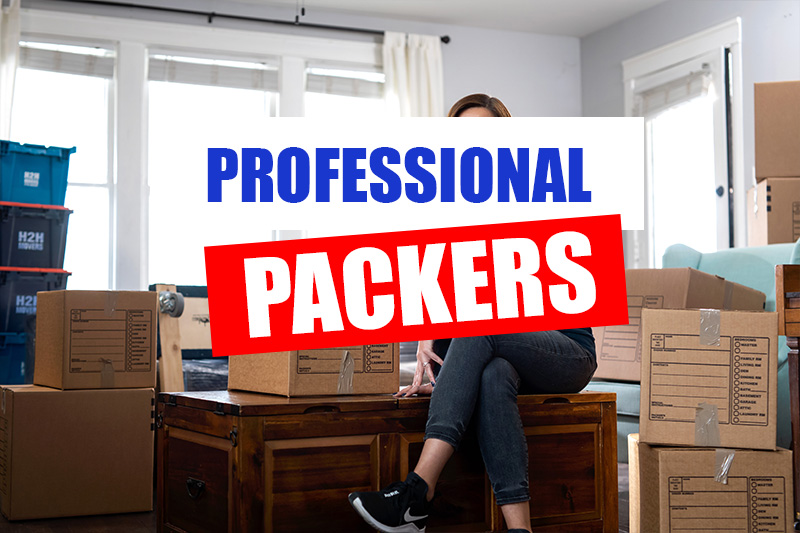 Professional Packing Services by H2H Movers